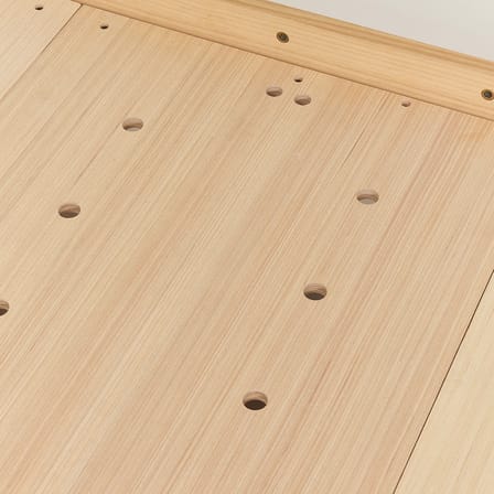 Heju X Nobodinoz Children bed natural wood / 76 x 166 cm - NOBODINOZ