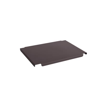 Couvercle  métal rouge / Pour panier Colour Crate Medium 26,5 x 34,5 cm - Hay
