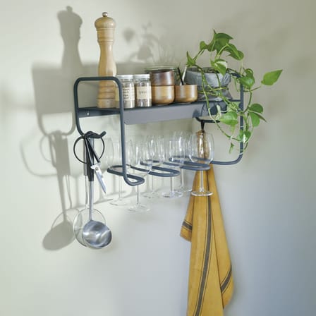 Etagère murale Picolino métal violet / L 52 x H 30 cm - Fermob