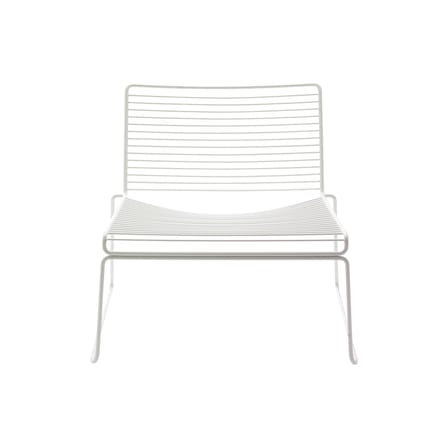 Fauteuil bas Hee métal blanc / Hee Welling, 2005 - Hay
