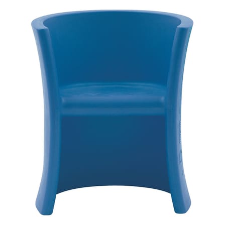 Fauteuil enfant Trioli plastique bleu - Magis