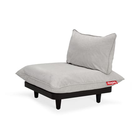 Chauffeuse Paletti tissu blanc gris beige - Fatboy