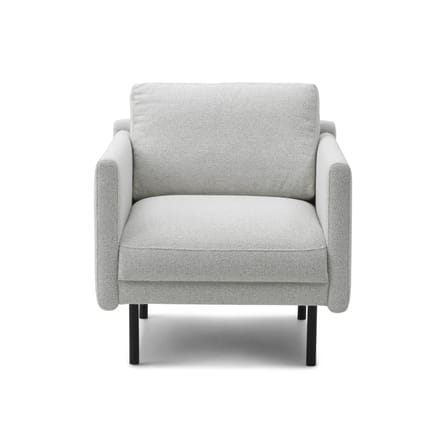 Fauteuil rembourré Rar tissu blanc - Normann Copenhagen