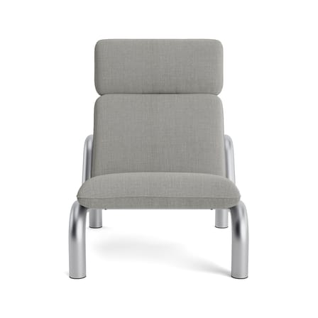 Fauteuil rembourré Tube tissu gris - Normann Copenhagen