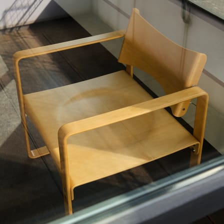 Fauteuil Series 270 F bois jaune / Verner Panton (1965) - Verpan