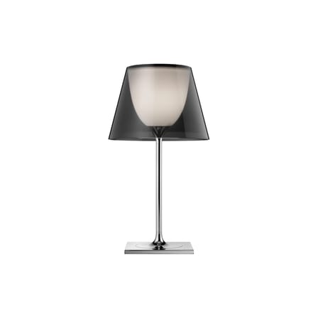 Lampe de table K Tribe T1 métal plastique gris / H 56 cm - Flos