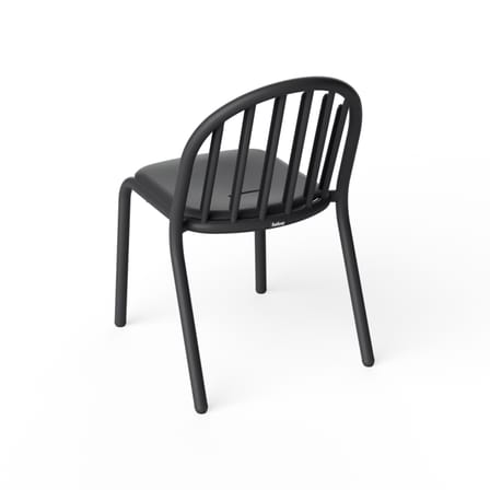 Stapelbarer Stuhl Fred's metall schwarz - Fatboy
