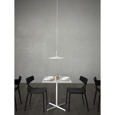 Suspension Aplomb Large / LED - Ciment - Ø 45 x H 20 cm - Foscarini