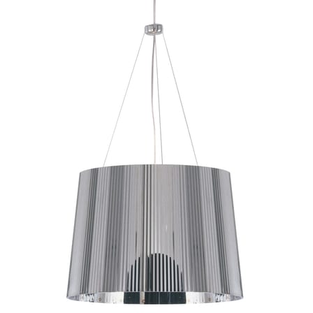 Suspension Gé Metallisé plastique métal / Ø 37 cm - Matériau recyclé - Kartell