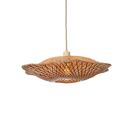 Suspension Madura / Ø 60 x H 15 cm - Bambou - GOOD&MOJO