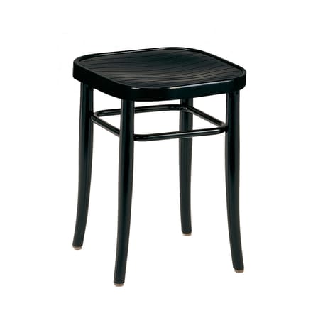 Tabouret Vienna 144 bois noir / H 45 cm - Réédition 1908 - Wiener GTV Design