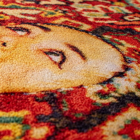 Tapis Toiletpaper - Lady on Carpet  multicolore / 194 x 280 cm - Seletti