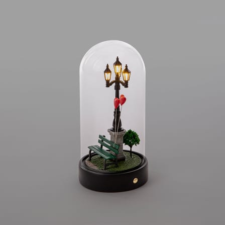 Tischleuchte My Little Valentine LED glas transparent / LED - H 22 cm - Seletti