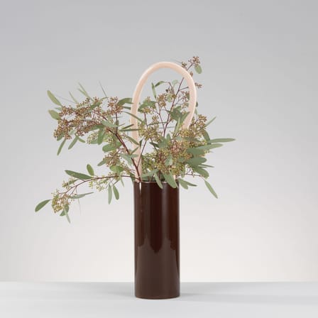 Vase Découpage - Boucle céramique multicolore / Bouroullec, 2020 - Vitra