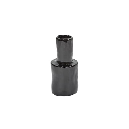 Vase Héléna 2 céramique noir / Ø 5 x H 11 cm - Mini - Serax
