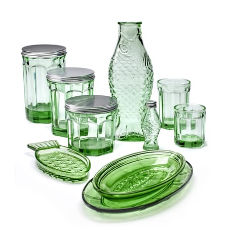 Verre Fish & Fish Medium verre vert / 22 cl - Serax