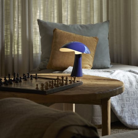 Rumee Wireless rechargeable lamp plastic material blue - Louis Poulsen