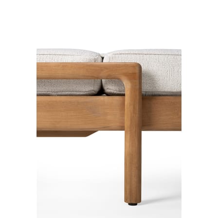 Accessory textile white beige / Sun lounger mattress Jack - Ethnicraft
