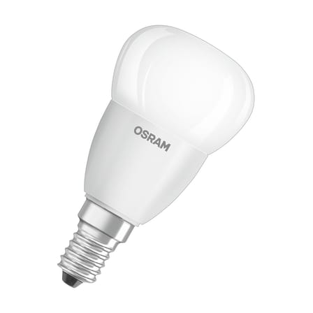 Ampoule LED E14 Mini Globe P45 Frosted / 4,9W (= 40W) - Blanc chaud - Osram