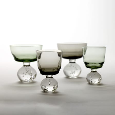 Set de 6 coupes à champagne Eternal Snow M / Ø 9,2 x H 10 cm - Serax