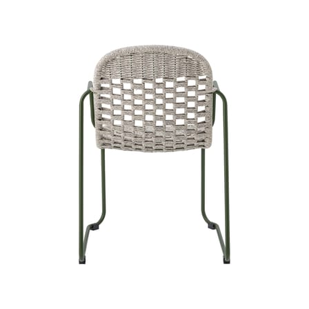Fauteuil empilable Calana / Tressage polypropylène - Bloomingville
