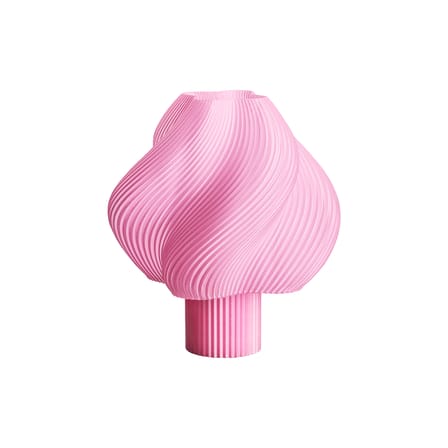 Lampe sans fil rechargeable Soft Serve rose - CRÈME ATELIER