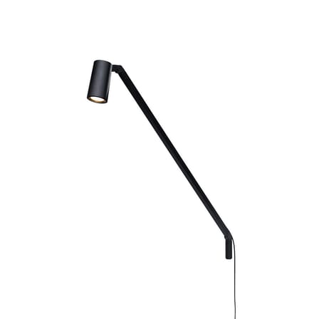 Lampe Untitled MINI Spot LED 3000K métal noir / Orientable - Nemo
