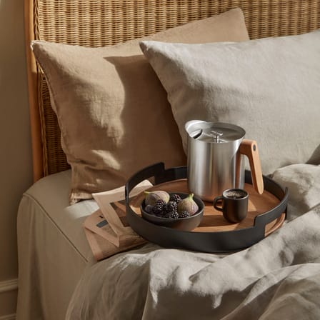 Plateau Nordic Kitchen bois naturel / Ø 35 cm - Eva Trio