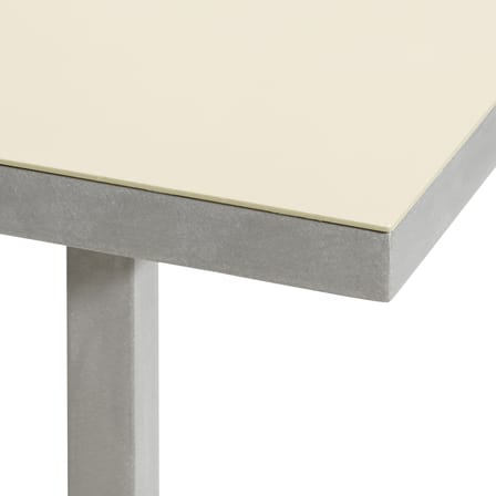 rechteckiger Tisch Alu table metall beige / 180 x 85 cm - (indoor/outdoor) - valerie objects