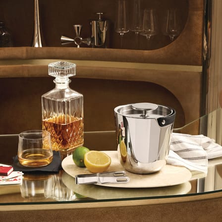 Seau à glace The tending box / Avec pince à glaçons - Alessi