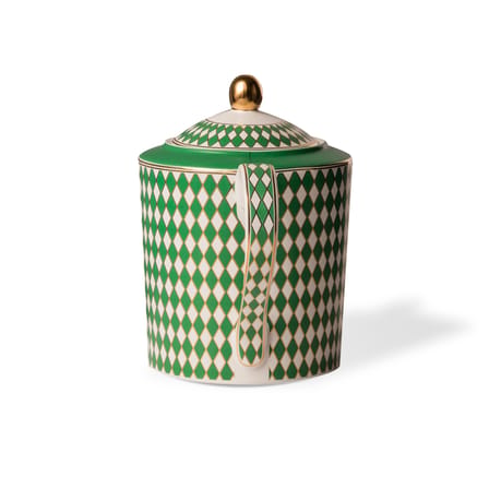 Théière Chess céramique vert / 1,1 L - Pols Potten