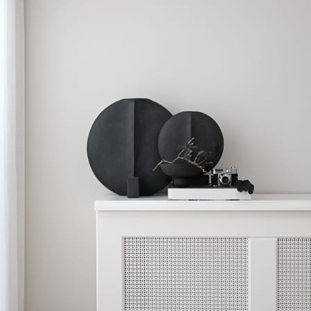 Guggenheim Big Vase ceramic black / Ø 45 cm - 101 COPENHAGEN
