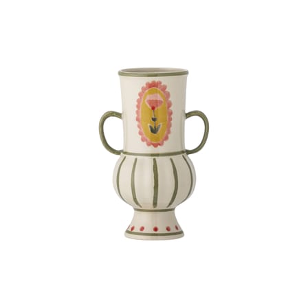 Vase Odina céramique vert / Ø 9 x H 21 cm - Bloomingville
