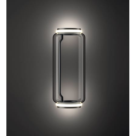 Suspension Noctambule Cône n°1 verre transparent / LED - Ø 36 x H 82 cm / Seconde vie - Flos