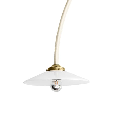 Applique avec prise Hanging Lamp n°3 métal beige / H 135 x L 137,5 cm - valerie objects