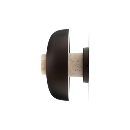Applique Reverse LED métal marron / Variateur tactile - Audo Copenhagen