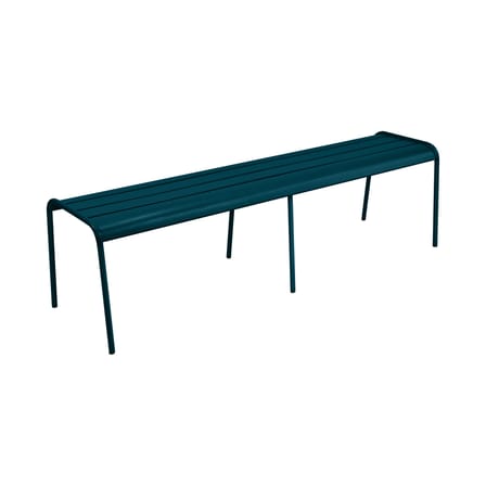 Banc Monceau XL métal bleu / L 160 cm - 3 à 4 places - Fermob