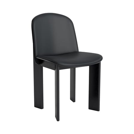 Chaise rembourrée Chisel 65 / Rembourrage cuir - Hay