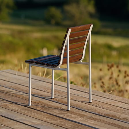 Chaise Traverse bois marron / Bouroullec - Hay