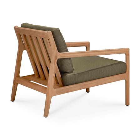 Fauteuil rembourré Jack Outdoor / Teck - Ethnicraft