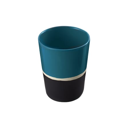 Glas Sicilia keramik blau schwarz - Maison Sarah Lavoine