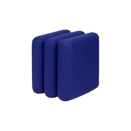 Pouf Radd tissu bleu - NOO.MA