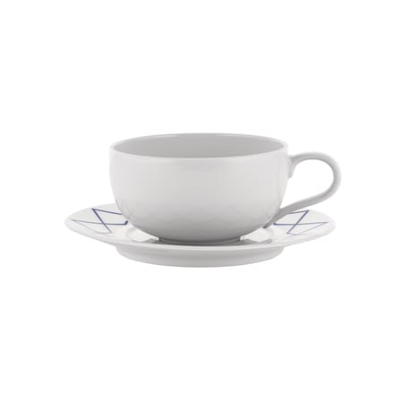 Tasse à thé La Bella Tavola céramique blanc / 20 cl - Ettore Sottsass - Alessi