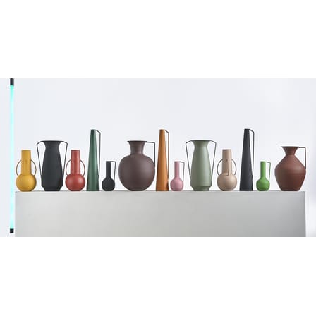 Set de 3 vases Roman métal / Usage décoratif seulement - Pols Potten