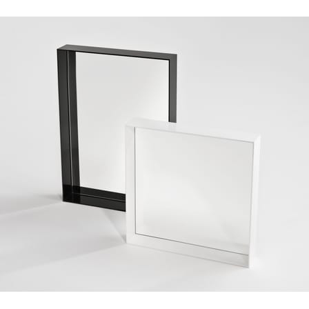 Only me Wall mirror plastic material white / W 50 x H 50 cm - Philippe Starck, 2012 - Kartell