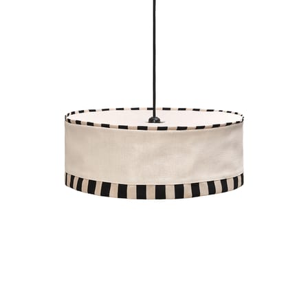 Abat-jour Paul tissu beige / Ø 50 x H 18 cm - NOBODINOZ