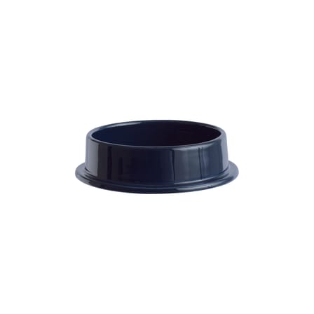 Bougeoir Column Large céramique bleu / Pour bougie bloc - Ø 12,8 cm - Hay