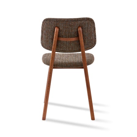 Chaise rembourrée Happy Days tissu marron - Pols Potten