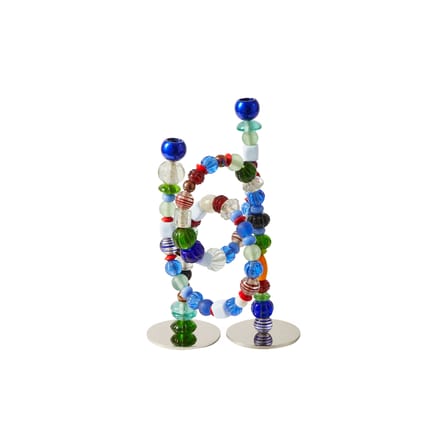 Chandelier Perles verre multicolore - Pols Potten