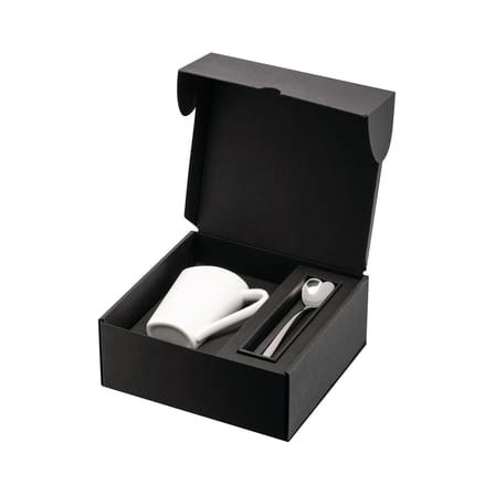 Coffret cadeau Tea  / Tasse To + cuillère Big Love - Alessi